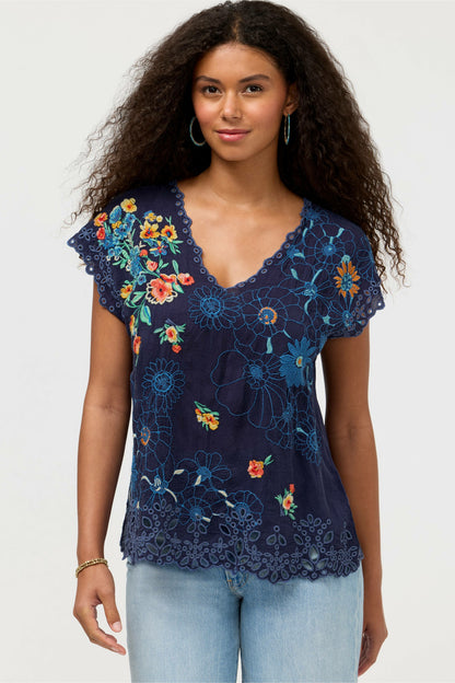 IHRIN BLOUSE - Johnny Was Recommended