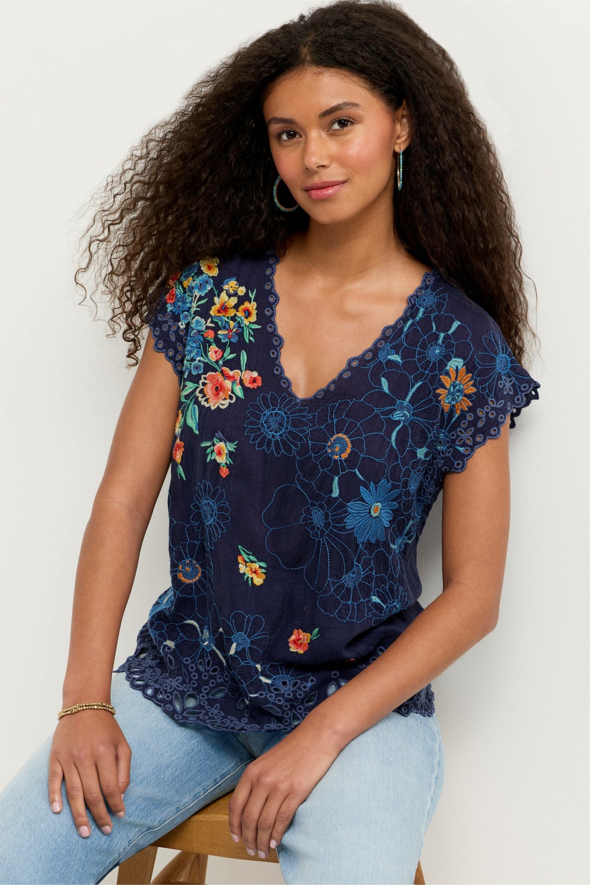 IHRIN BLOUSE - Johnny Was Recommended