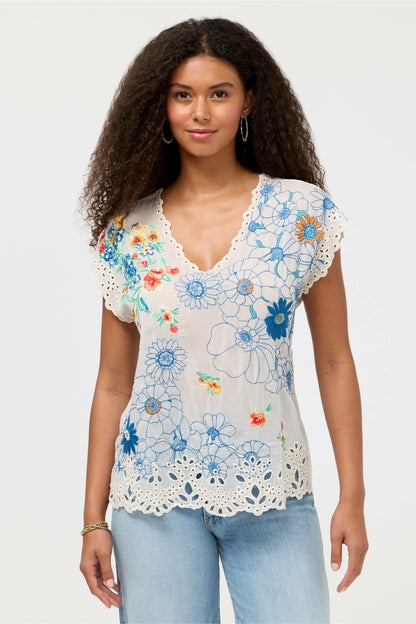 IHRIN BLOUSE - Johnny Was Exclusive