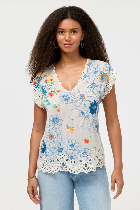 IHRIN BLOUSE - Johnny Was Exclusive