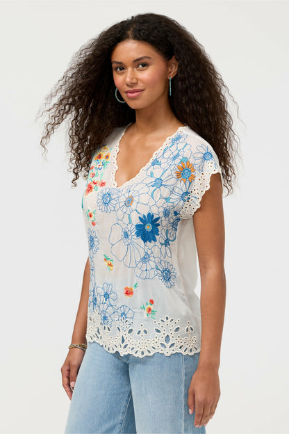 IHRIN BLOUSE - Johnny Was Exclusive