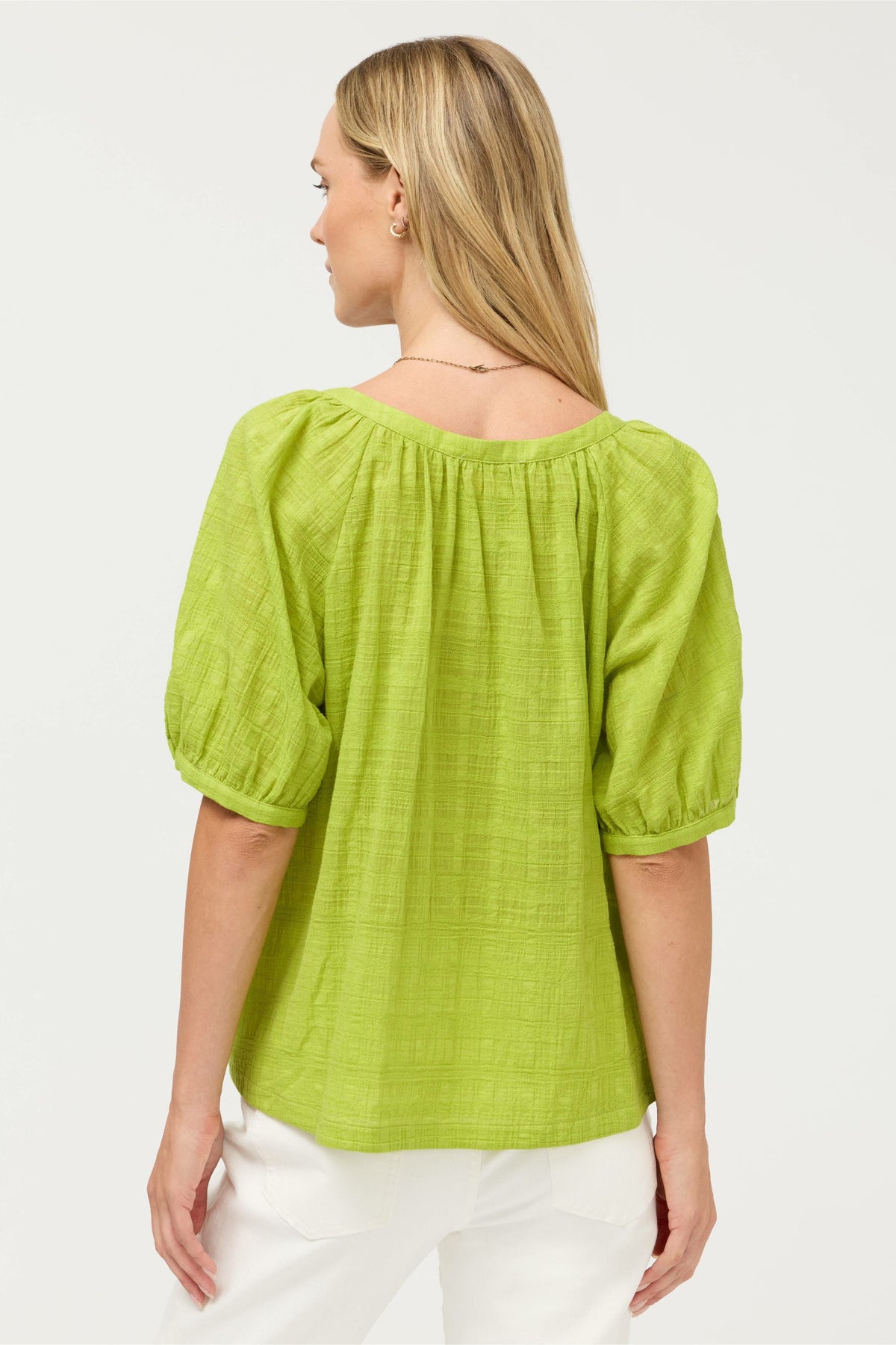 AVAH BUTTON DOWN SHIRT - Johnny Was Signature