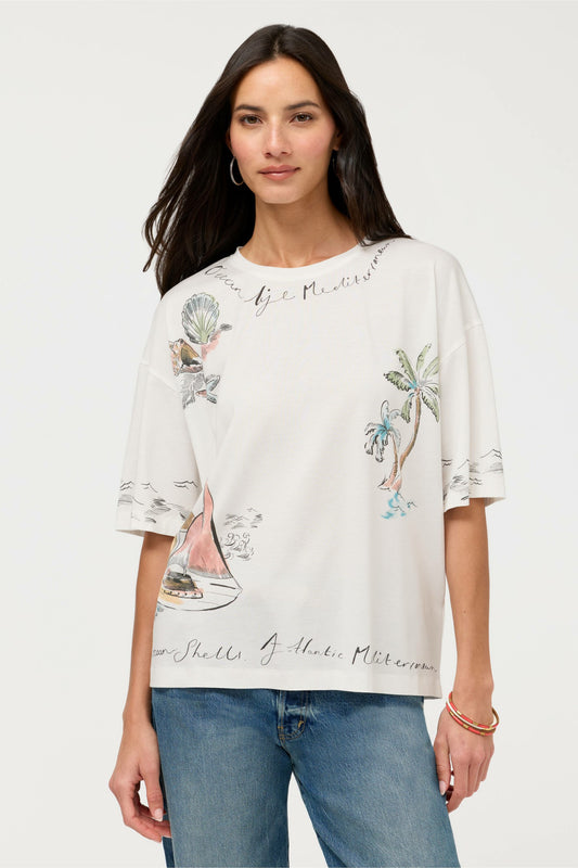 MARNIE OVERSIZED TEE - Johnny Was Featured