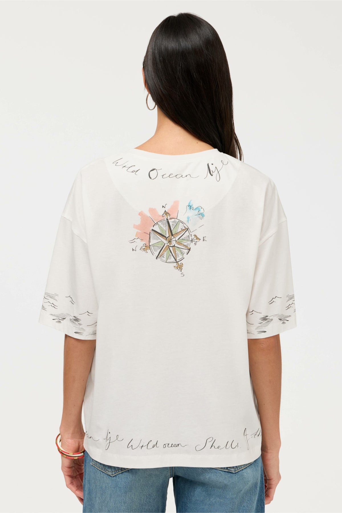 MARNIE OVERSIZED TEE - Johnny Was Featured