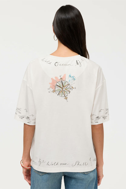 MARNIE OVERSIZED TEE - Johnny Was Featured