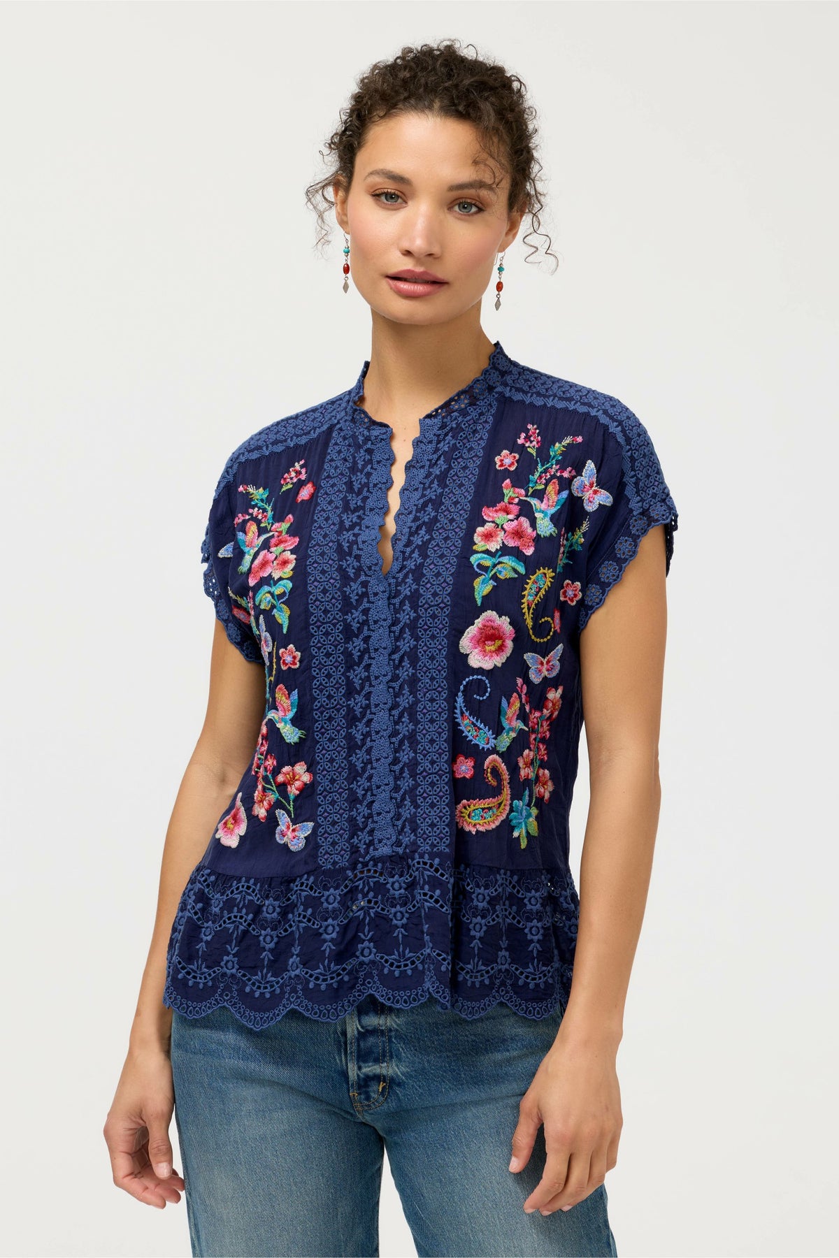 ASTRUD BLOUSE - Johnny Was Popular