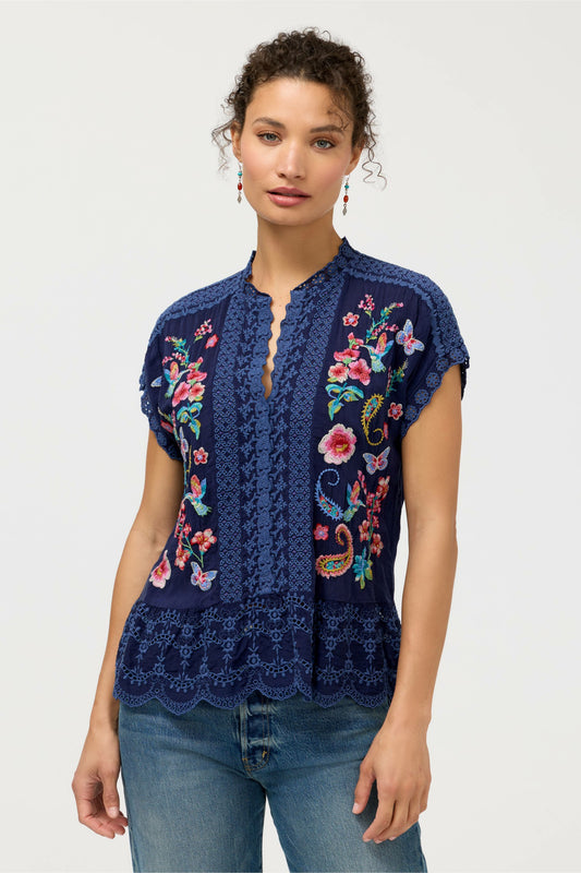 ASTRUD BLOUSE - Johnny Was Popular