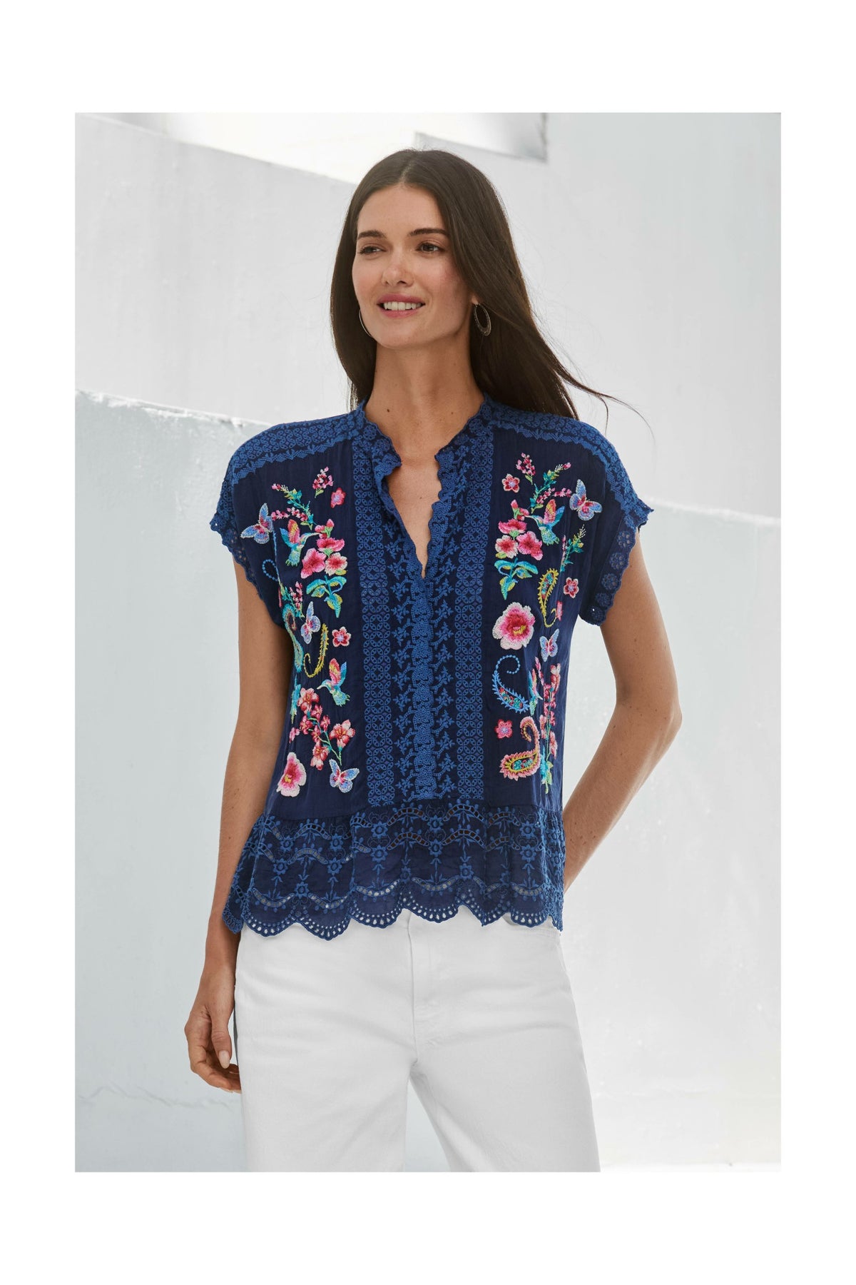 ASTRUD BLOUSE - Johnny Was Popular