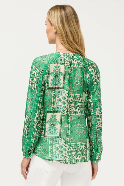ELLEN BUTTON UP - Johnny Was Featured