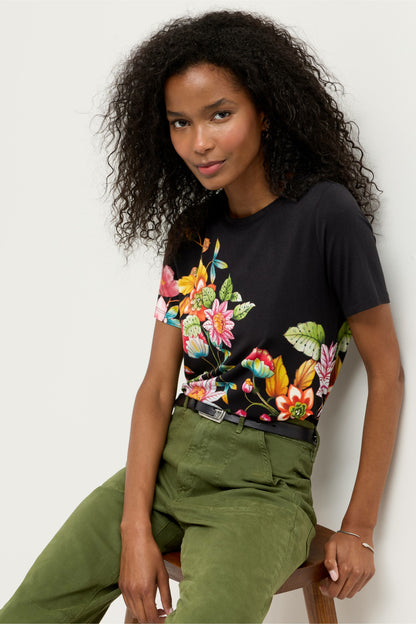 The Janie Favorite Short Sleeve Crew Neck Tee - Johnny Was Trending