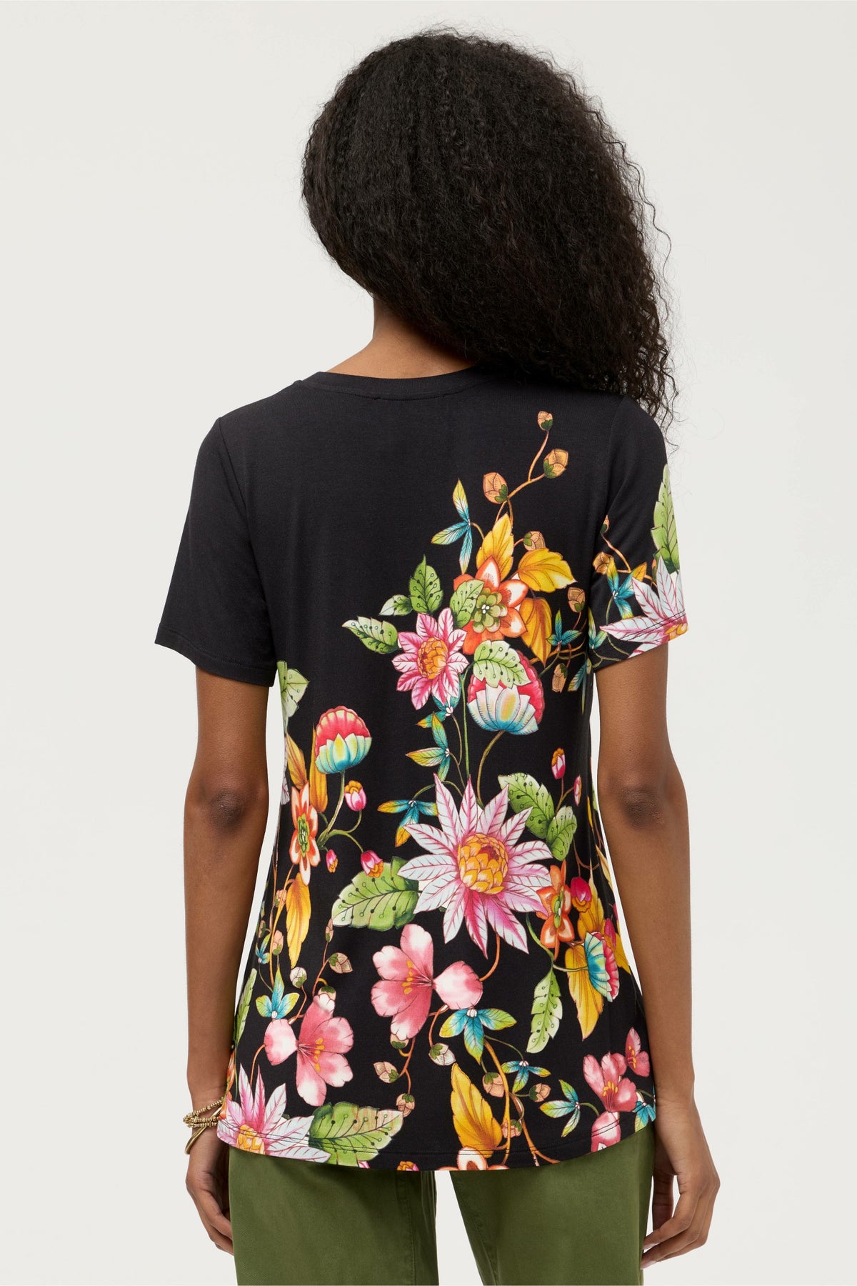The Janie Favorite Short Sleeve Crew Neck Tee - Johnny Was Trending