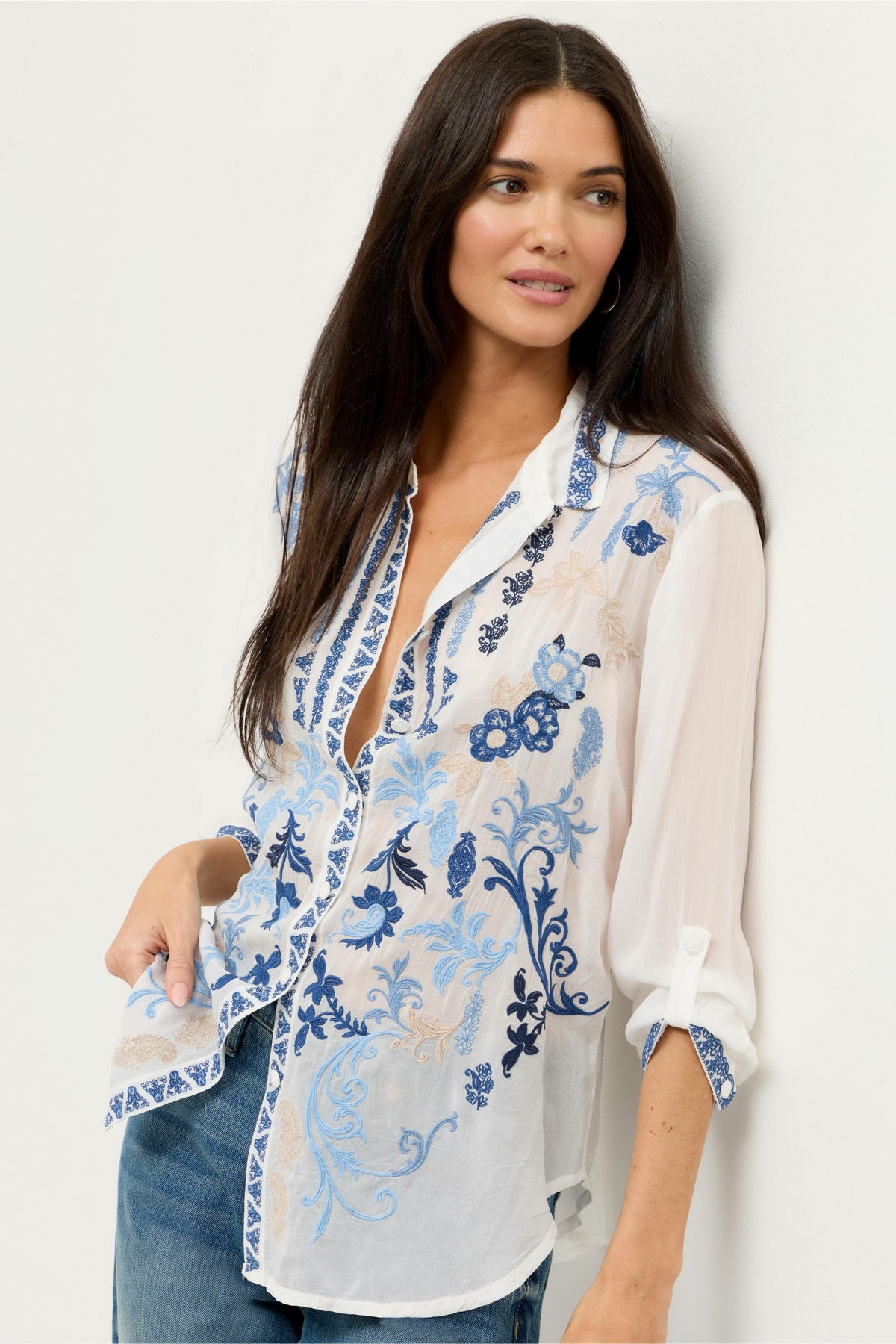LUISA SHIRT - Johnny Was New