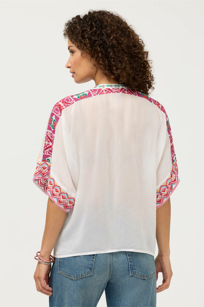 BRONY BLOUSE - Johnny Was Featured