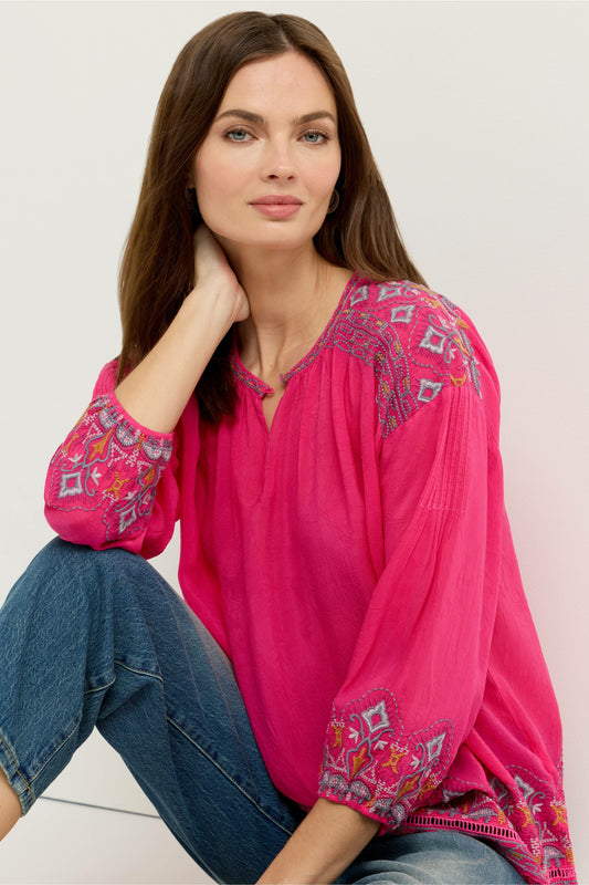 MARGOT BLOUSE - Johnny Was Popular
