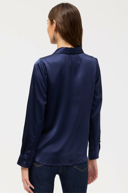 SELYA SEQUIN TIE SHIRT - Johnny Was Recommended
