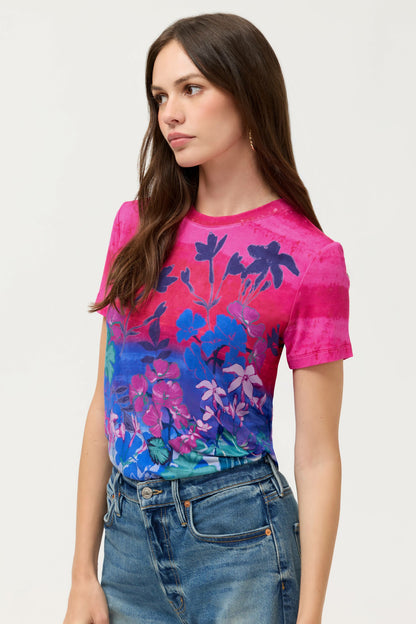 THE JANIE FAVORITE FITTED SHORT SLEEVE TEE - Johnny Was Exclusive
