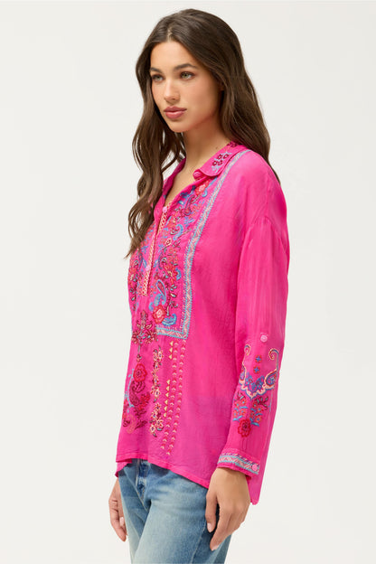 SLIM AUDREY TUNIC - Johnny Was Signature