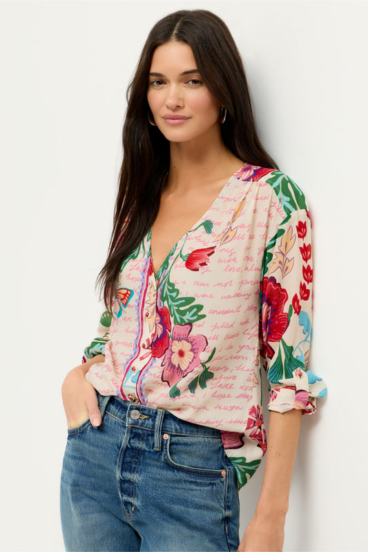 NISHA BUTTON UP SHIRT - Johnny Was New