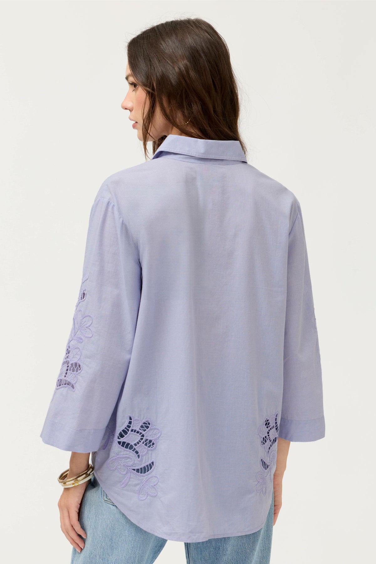 KIMONO SLEEVE SHIRT - Johnny Was Featured