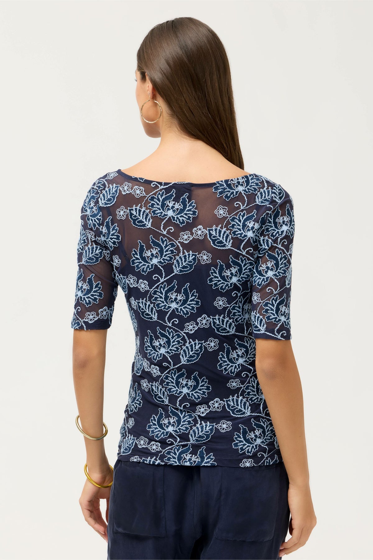 HANNALYN MESH TEE - Johnny Was Best Seller