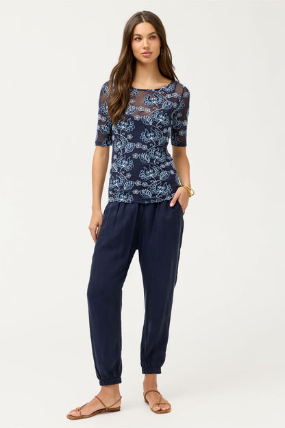 HANNALYN MESH TEE - Johnny Was Best Seller