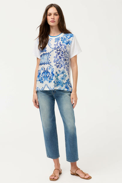 MIXED MEDIA T-SHIRT - Johnny Was Recommended