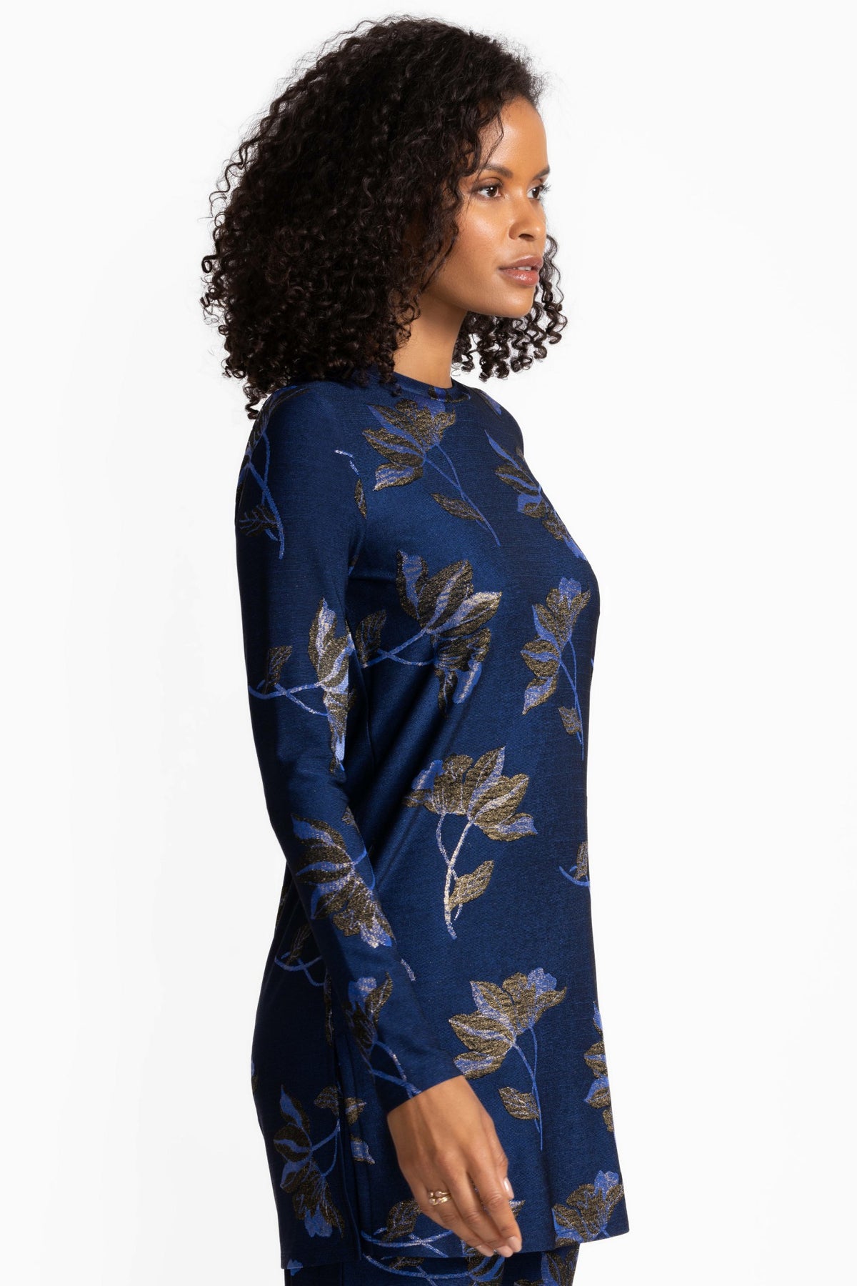 JENNA METALLIC TUNIC - Johnny Was Featured