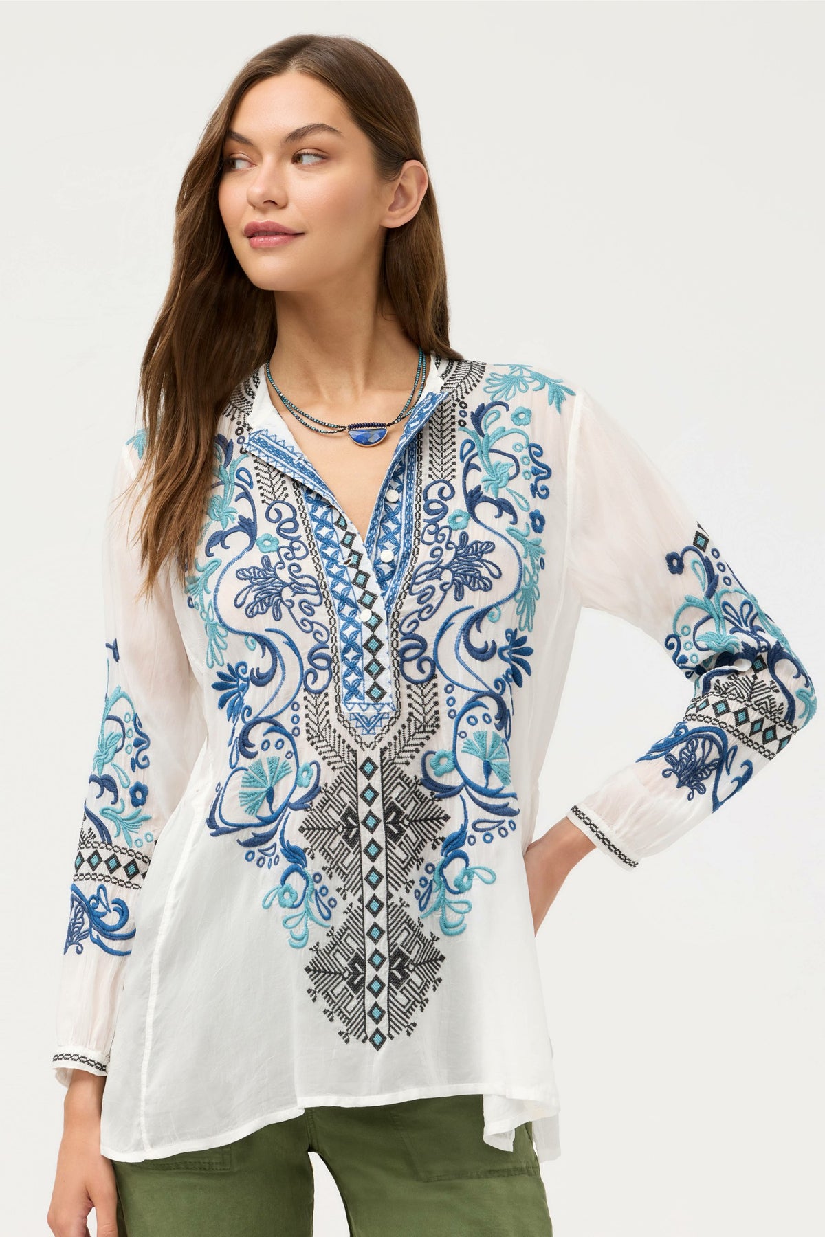 ROMILLY TUNIC - Johnny Was Exclusive