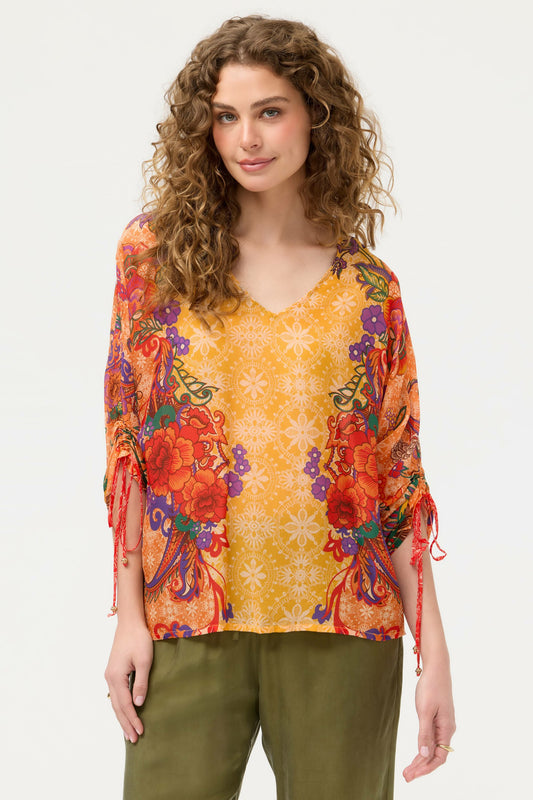 ERYKAH BLOUSE - Johnny Was Featured
