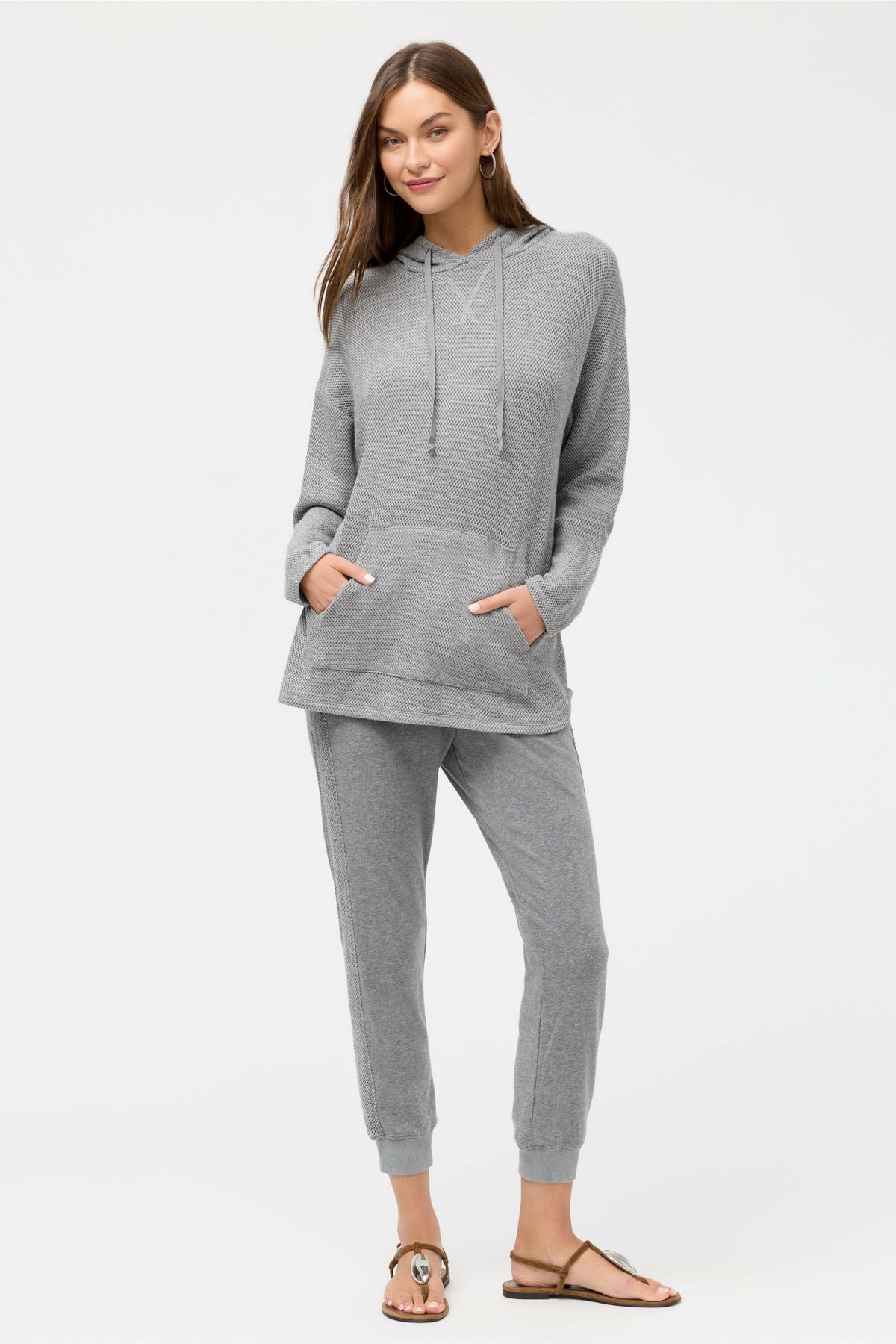 COZY CONTRAST STRIPE JOGGER - Johnny Was Trending
