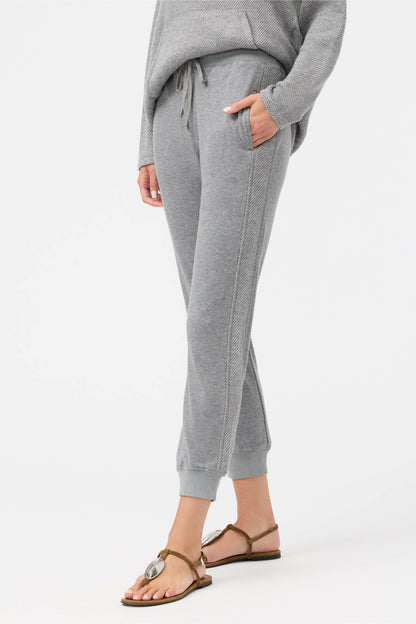 COZY CONTRAST STRIPE JOGGER - Johnny Was Trending