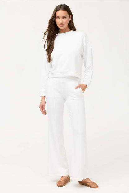ESSENTIALS PINTUCK WIDE LEG PANT - Johnny Was Best Seller
