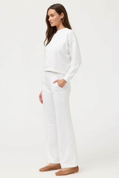 ESSENTIALS PINTUCK WIDE LEG PANT - Johnny Was Best Seller