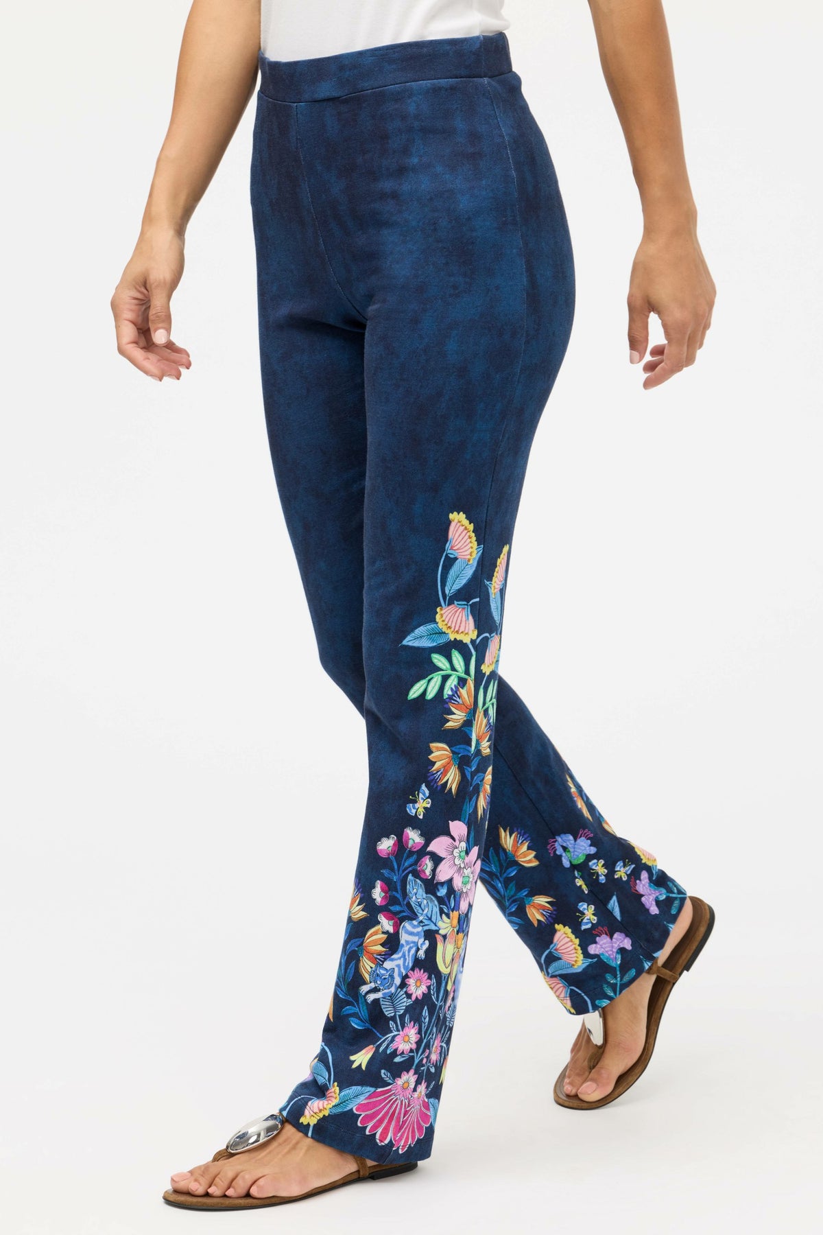 ELIZABETH KNIT BABY BOOT PANT - Johnny Was Exclusive