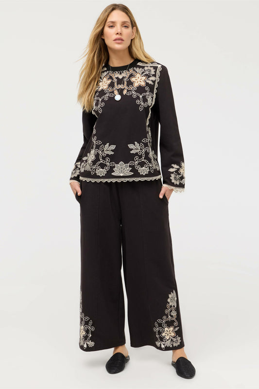 VENLDA CROPPED WIDE LEG PANT - Johnny Was Trending