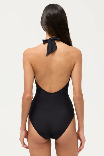 SCABIOSA HALTER ONE PIECE - Johnny Was Exclusive