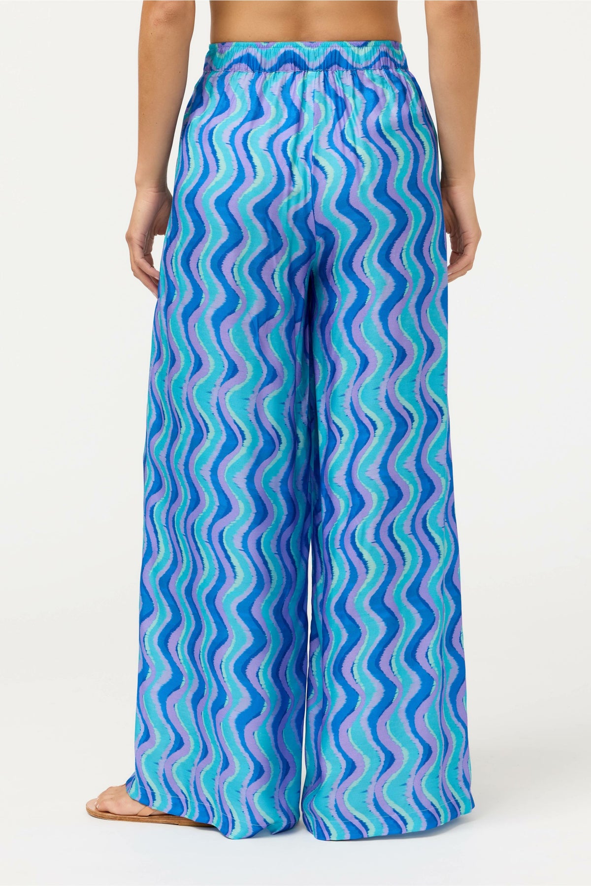 MULLA WAVE WIDE LEG PANT - Johnny Was Popular