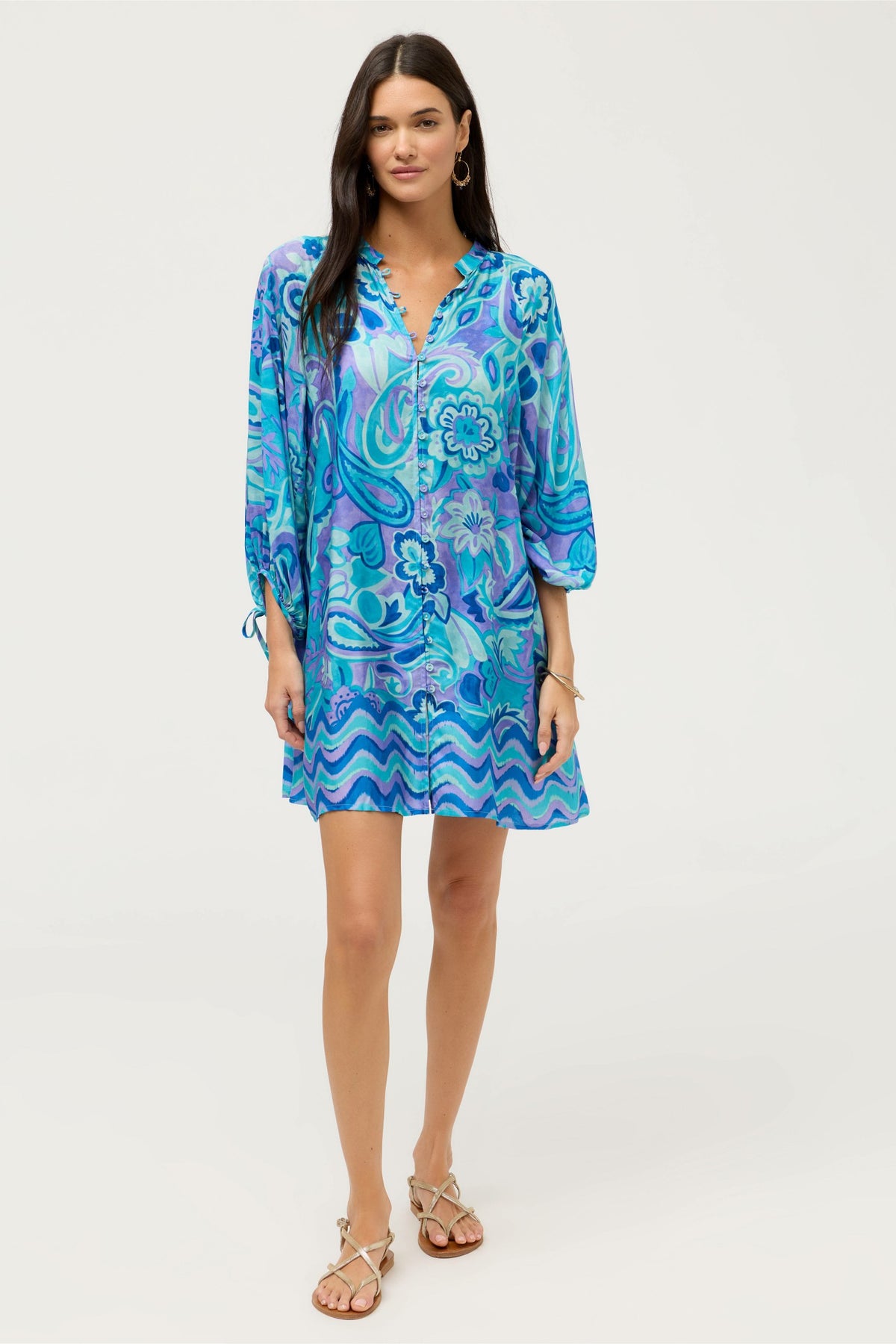 MULLA MINI DRESS - Johnny Was Exclusive