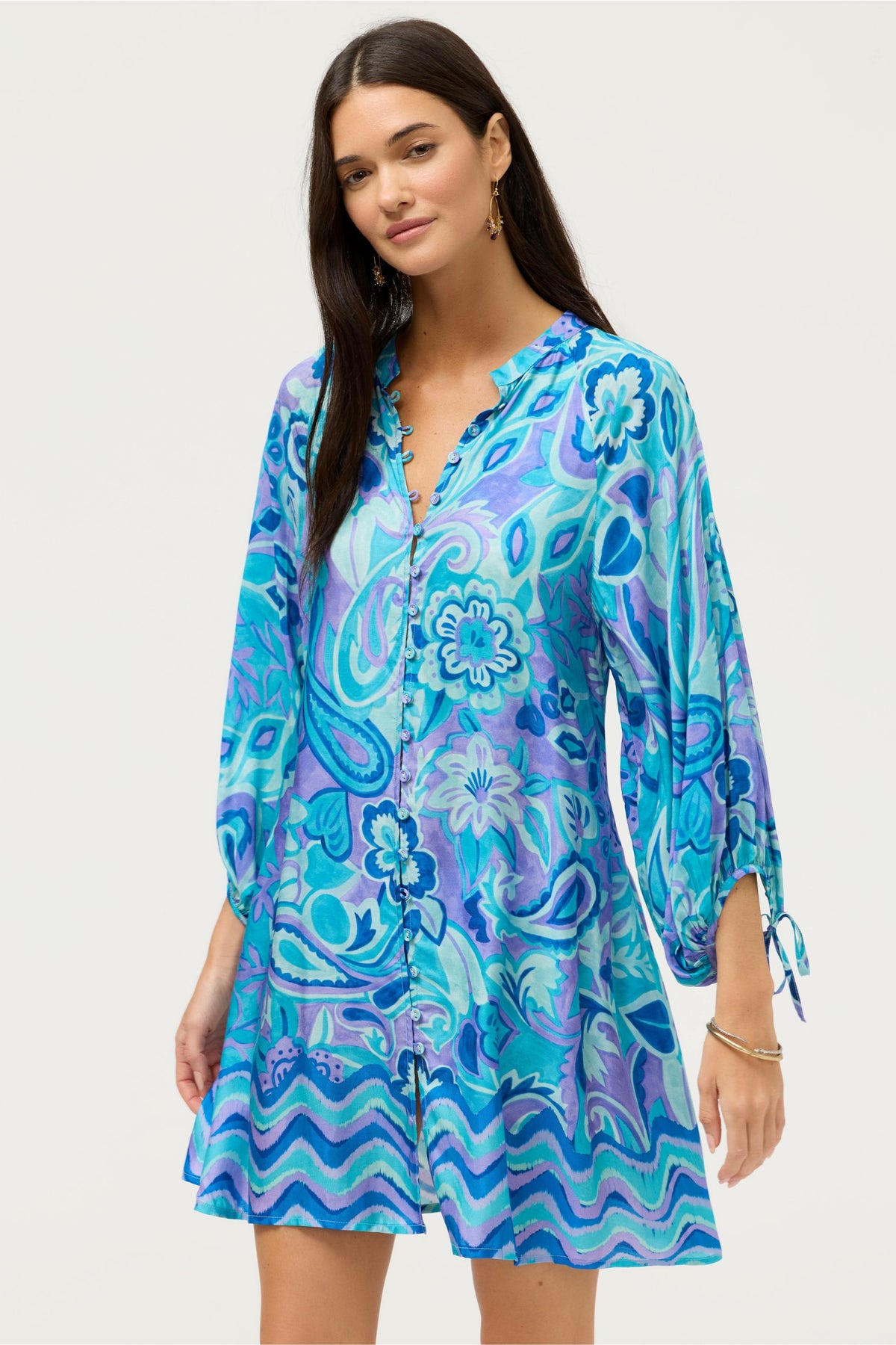 MULLA MINI DRESS - Johnny Was Exclusive