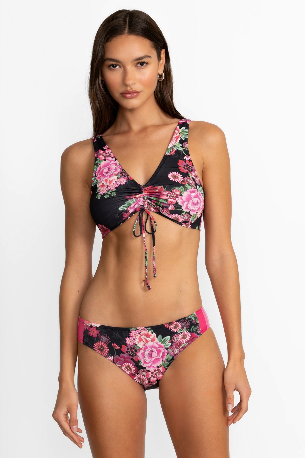 BLUM DRAWCORD BIKINI TOP - Johnny Was Exclusive