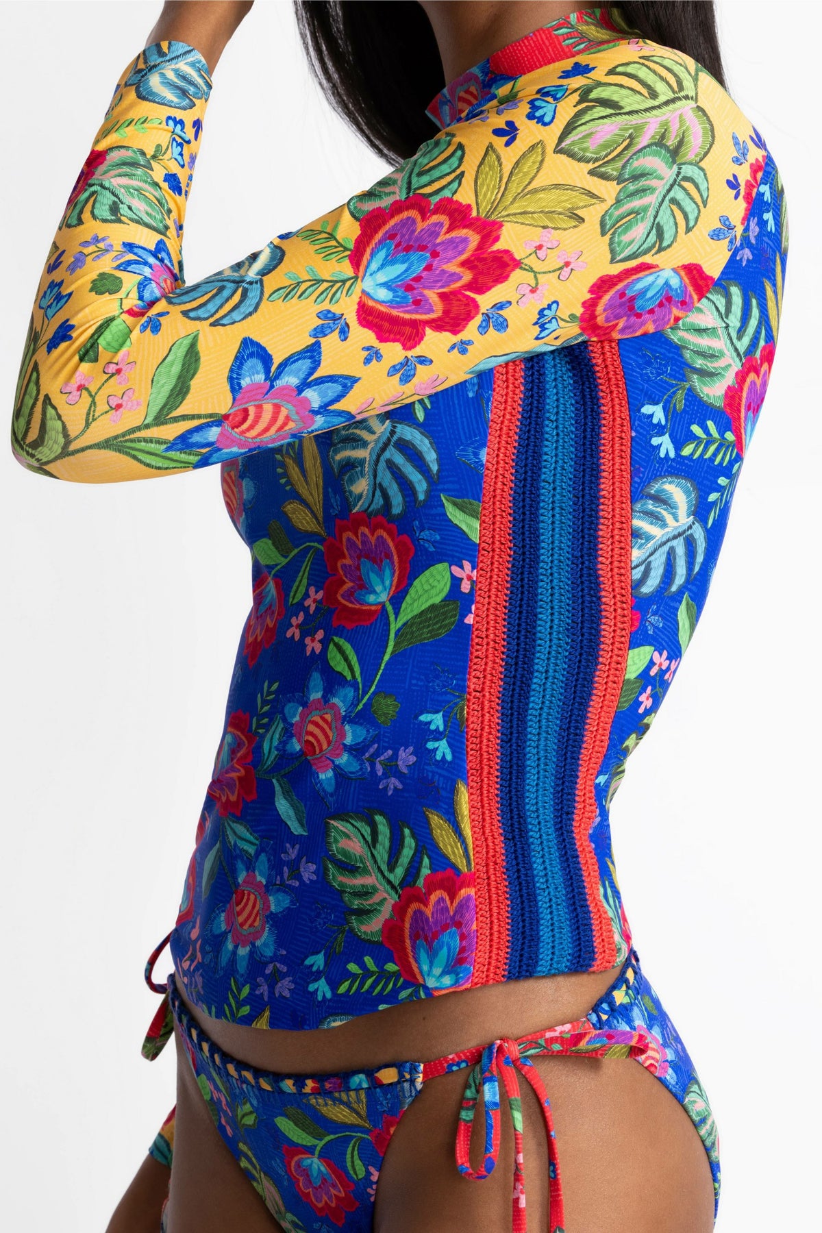 RUMBA MIX LONG SLEEVE SURF SHIRT - Johnny Was New