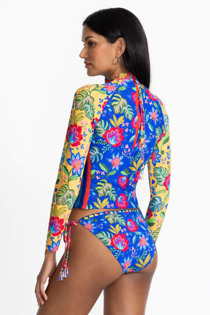 RUMBA MIX LONG SLEEVE SURF SHIRT - Johnny Was New