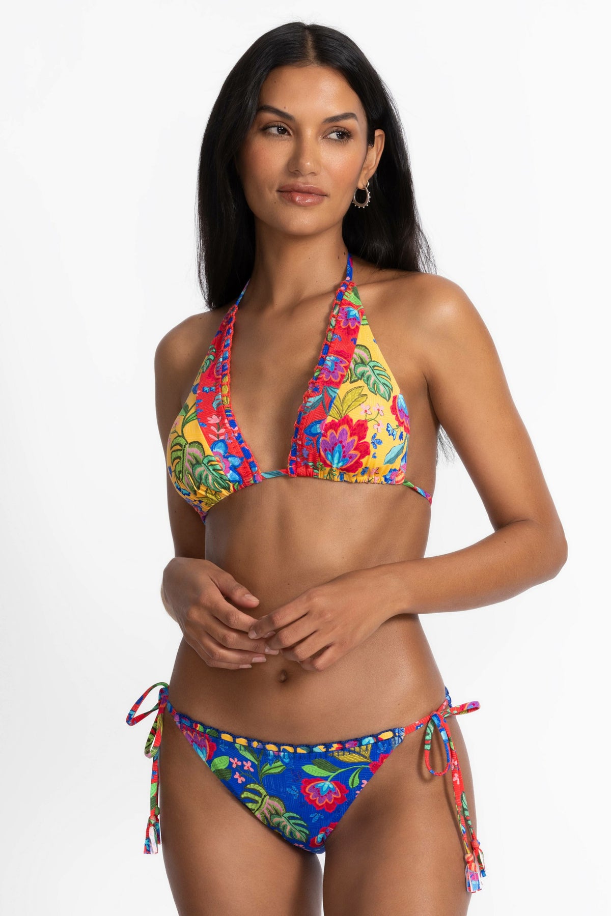 RUMBA MIX STRING BIKINI BOTTOM - Johnny Was Featured