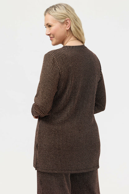 JENNA METALLIC TUNIC - Johnny Was New