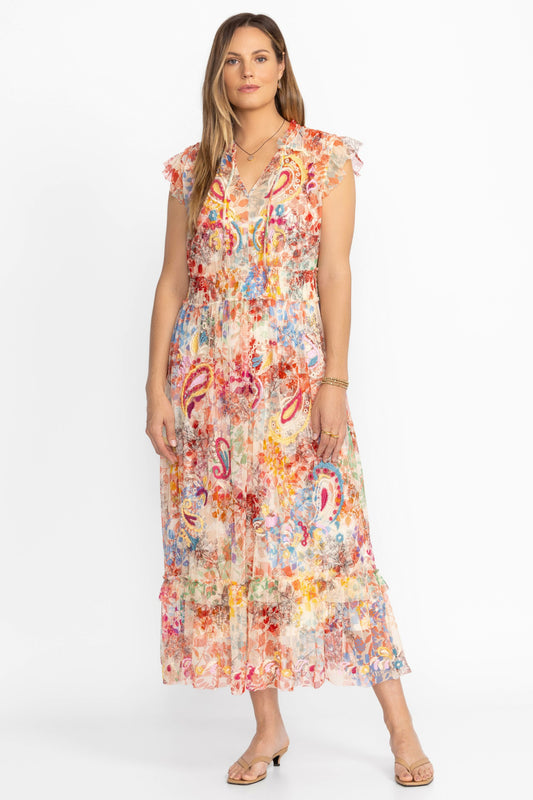 MAZZY TIE DRESSS - Johnny Was New