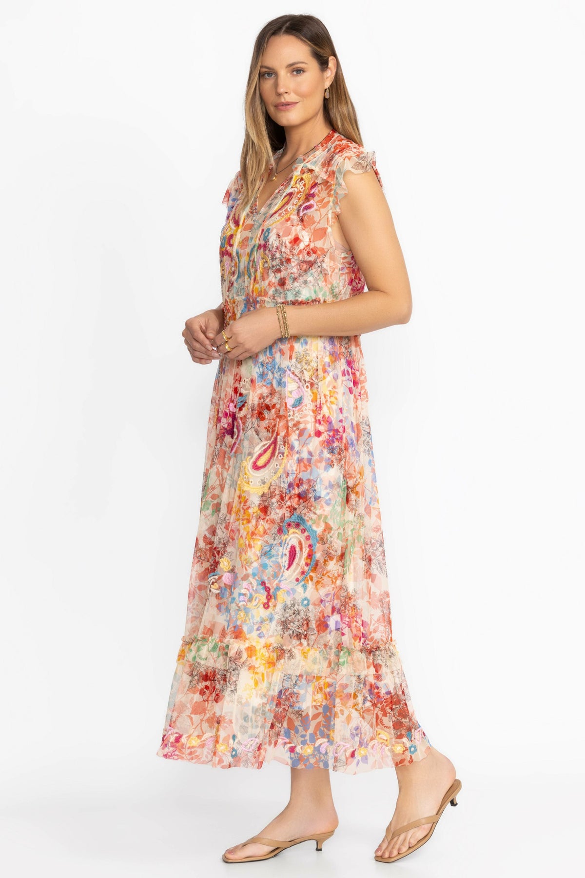 MAZZY TIE DRESSS - Johnny Was New