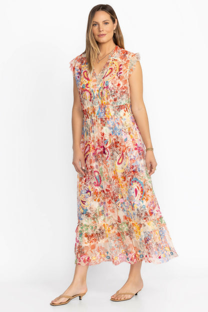 MAZZY TIE DRESSS - Johnny Was New
