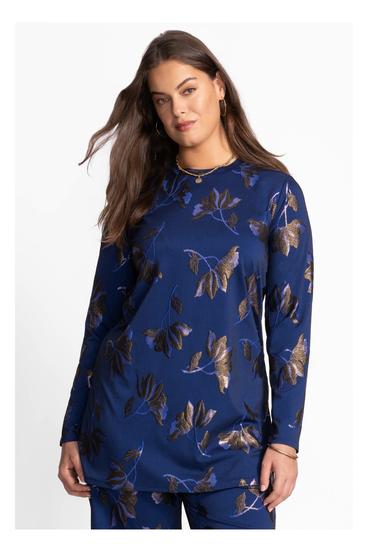 JENNA METALLIC TUNIC - Johnny Was Popular