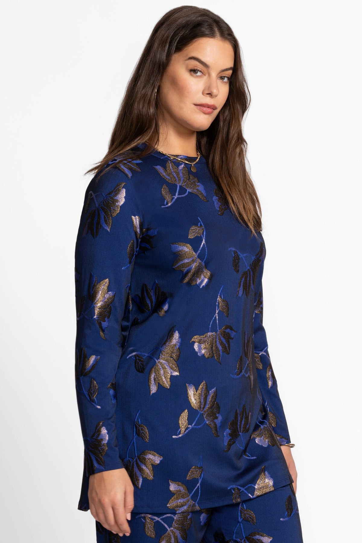 JENNA METALLIC TUNIC - Johnny Was Popular
