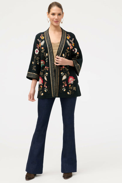 BIYA SHORT KIMONO - Johnny Was Exclusive